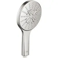 GROHE Handdouche Rainshower SmartActive 130 Rond 13cm Supersteel
