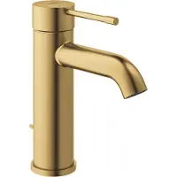 GROHE Essence New Wastafelkraan Opbouw - uitloop 11.6cm - S-size - waste - brushed cool sunrise (goud) 23589gn1