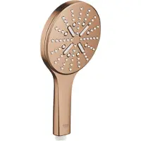 GROHE Handdouche Rainshower SmartActive 130 Rond 13cm Warm Sunset Geborsteld