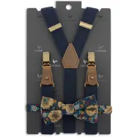 Sir Redman Bretels Combi Pack Navy - | Blauw | Maat one size