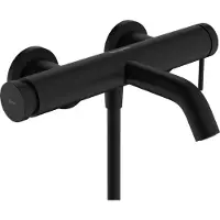Hansgrohe Eengreeps wastafelmengkraan Tecturis S, opbouwmontage, matzwart