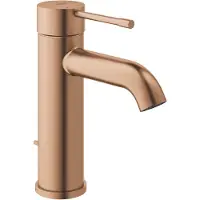 GROHE Wastafelmengkraan essence new s-size m/waste warm sunset geborsteld