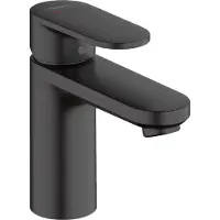 Hansgrohe Wastafelmengkraan Vernis Blend - Coolstart - Zwart Mat - 14,3cm