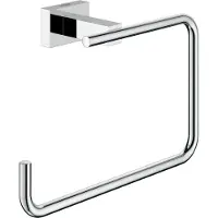 GROHE Essentials Cube handdoekring rechthoekig open Chroom