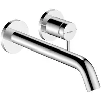 Hansgrohe tecturis s eengreeps wastafelkraan inbouw voor wandmontage, met uitloop 22,5 cm, chroom