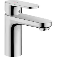 Hansgrohe Wastafelmengkraan vernis blend 100 eengreeps coolstart met trekwaste chroom