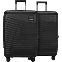 Samsonite Intuo Expandable Spinner 69cm Duo Pack Black