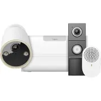 TP-LINK Tapo C460 + H500 CentralHub + D235 Smart Battery & Wired Doorbell