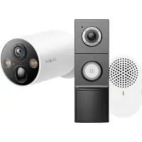 TP-LINK Tapo C425 + D235 Smart Battery & Wired Doorbell