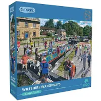 Gibsons Wiltshire Waterways Puzzel (1000 stukjes)