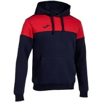 Joma Crew V Hoodie Rood,Blauw 7-8 Years Jongen