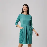 Smart & Joy Jurk met plooien en plooien