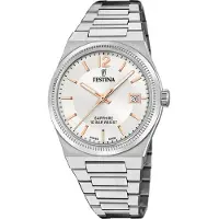 Festina Kwartshorloge Rivé Collection Polshorloge, dameshorloge, Swiss Made, saffierglas, tot 10 bar waterdicht