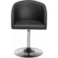 Notio Living Wales-Fauteuil 1pk ZwartChroom