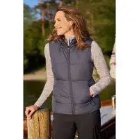 Mountain Warehouse Dames/Dames Astral II Gewatteerd Gilet (Donkergrijs)