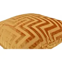 NOVÉE Velvet gold metallic #2 | 45 x 45 cm | kussenhoes | polyester