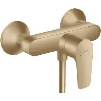 Hansgrohe Talis E ééngreeps douchemengkraan opbouw, Brushed Bronze