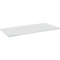 Linie Lado enkel of dubbel wastafelblad mat wit composiet marmer 100 x 46 cm