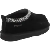 EVER AU Dames/Dames Wigeon Koe Suede Slippers (Zwart)