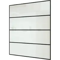 Balmani Modular douchewand Lined 176 x 200 cm, met coating
