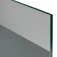 Balmani Modular douchewand rookglas met matte strook 96 x 200 cm