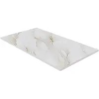 Luca Varess Suite douchebak 160 x 90 cm composietmarmer Marble Gold