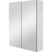 Storke Reflecta spiegelkast 60 x 75 cm Glanzend Wit
