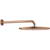 GROHE Regendoucheset Rainshower Cosmopolitan Metal 31 cm met Wandarm Warm Sunset Geborsteld