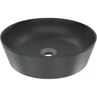 Balmani Still waskom verzoete graniet rond Ø 38 cm