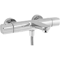 Blaufoss Bodan badkraan thermostatisch chroom