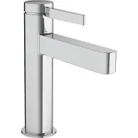 Hansgrohe Wastafelmengkraan finoris eengreeps 110 met pushopen waste chroom