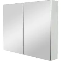 Storke Reflecta spiegelkast 100 x 75 cm Glanzend Wit
