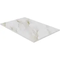 Luca Varess Suite douchebak 140 x 90 cm composietmarmer Marble Gold