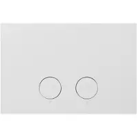 Luca Varess Presa bedieningspaneel Mat Wit voor Sigma UP320 of UP720 inbouwreservoir