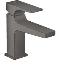 Hansgrohe Metropol 100 standaard wastafelkraan Brushed Black Chrome