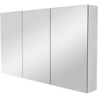 Storke Reflecta spiegelkast 130 x 75 cm Glanzend Wit