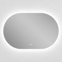 Balmani Cloud Touch ovaal badkamerspiegel 100 x 65 cm met spiegelverlichting en anti-damp