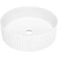 Luca Varess Verona waskom mat witte porselein rond Ø 36 cm