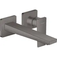 Hansgrohe Metropol inbouw wastafelkraan Brushed Black Chrome