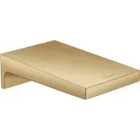 Hansgrohe Baduitloop Metropol Watervalstraal 18.5 cm Brushed Bronze