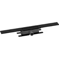 Easy drain Douchegoot R-Line Clean 70cm Mat Zwart