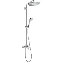 Hansgrohe Croma Select S - Doucheset Showerpipe 280 1jet, met douchekraan, chroom 26791000
