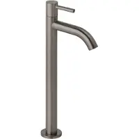 Blaufoss Multa verhoogde koudwaterkraan Brushed GunMetal