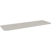 Storke Tavola Soft enkel of dubbel tablet beige granita solid surface 140 x 46 cm