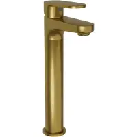 Linie Astor wastafelkraan verhoogd Brushed Gold