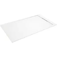 Balmani Andes douchebak 140 x 90 cm Solid Surface mat wit