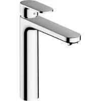 Hansgrohe Wastafelmengkraan vernis blend 190 eengreeps met trekwaste chroom