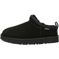 EVER AU Dames/Dames Kwartelleer Slippers (Zwart)