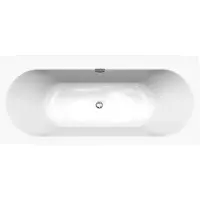 Villeroy & Boch Ligbad Oberon Duobad Quarel 170x75 Met Poten Inclusief Overloopcombinatie Wit Alpin