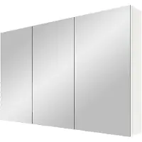 Linie Montro spiegelkast 120 x 75 cm Glanzend Wit